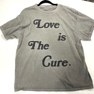 PACSUN MENS LOVE IS THE CURE TSHIRT